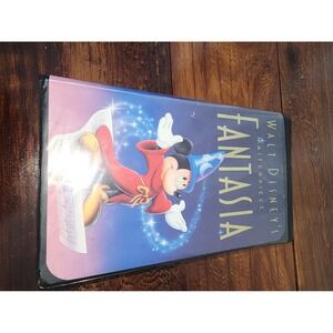 Walt Disney's Masterpiece Fantasia VHS Movie‎ in Clamshell case